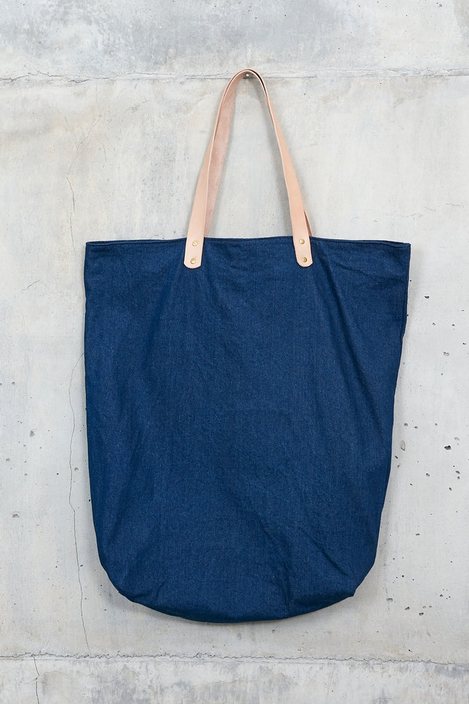 BESAR [ flow ] - bag oversized 100% cotton denim