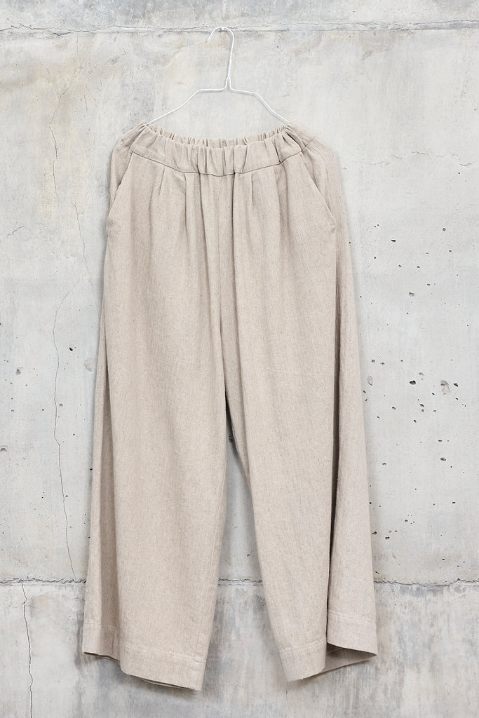 IMAN [flow] - trouser 100% herringbone