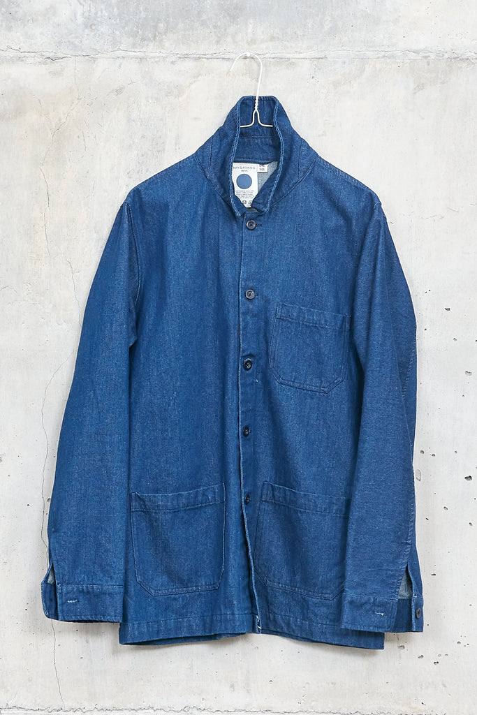 MUKA [ flow ] - shirt jacket 100% cotton denim