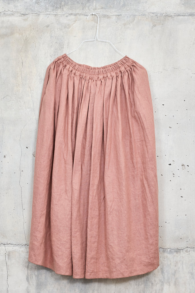 MAWAR [flow] - skirt 100% linen thick