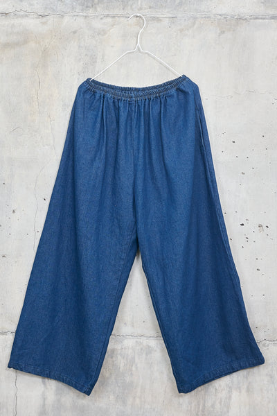 MUDAH [flow] - culotte 100% cotton denim