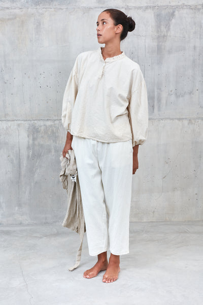 CINTA [flow] - 100% hachiko linen trousers